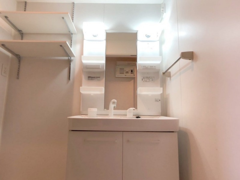 洗面設備　図面と現状に相違がある場合には現状を優先