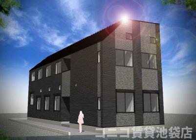 建物外観　建設中のため