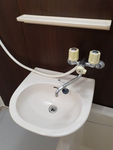 洗面設備　洗面所です