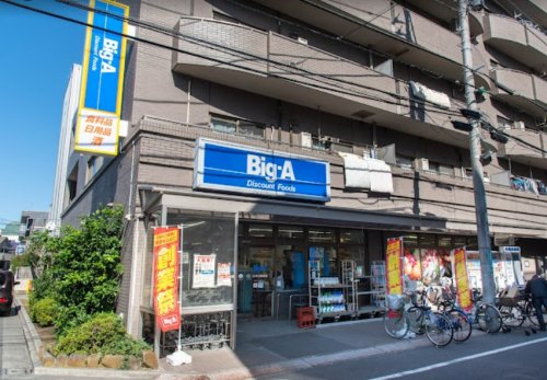 スーパー　Big-A 江戸川篠崎店（スーパー）まで535m