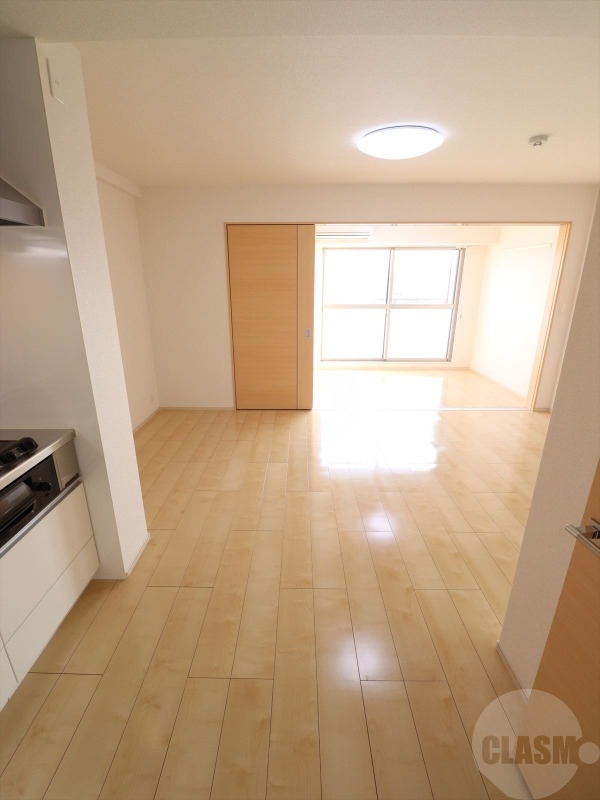 居室・リビング　リビングと寝室を分けて使える間取りです