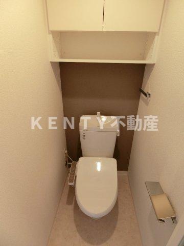 トイレ　清潔感のあるトイレです