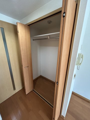 収納　十分な収納スペースがあります