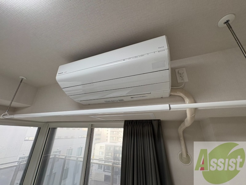 その他設備　エアコンがありますので夏でも快適に過ごせます！