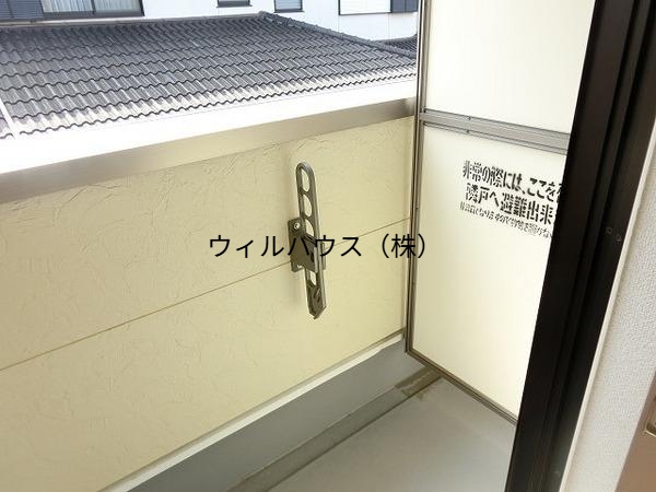 バルコニー　日当たり良好！