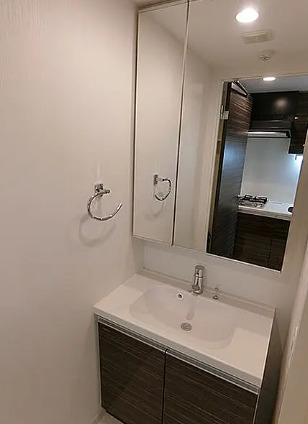 洗面設備　別部屋の画像を使用しております。