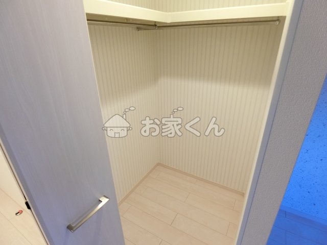 収納　クローゼット(モデルルーム)