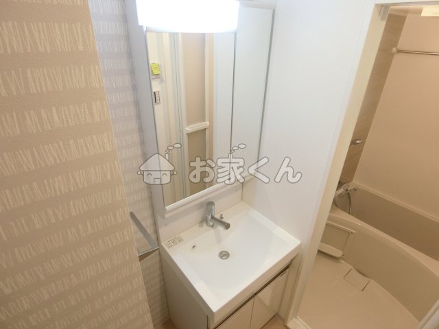 洗面設備　独立洗面台(モデルルーム)
