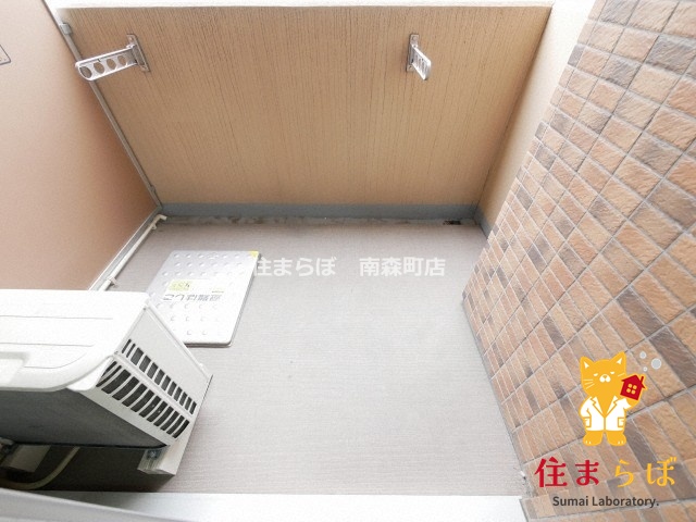 バルコニー　日常使いを想像しながら