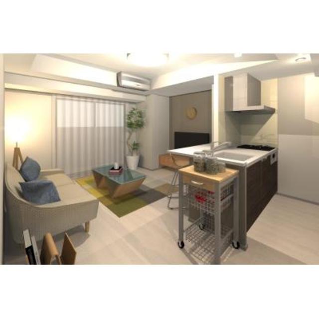 キッチン　※写真は同タイプ住戸です。