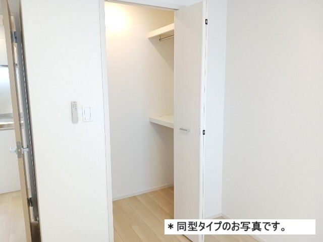 収納　収納のためのスペースです