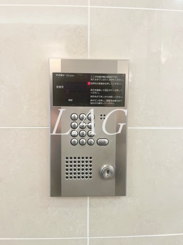 セキュリティ　オートロックです。