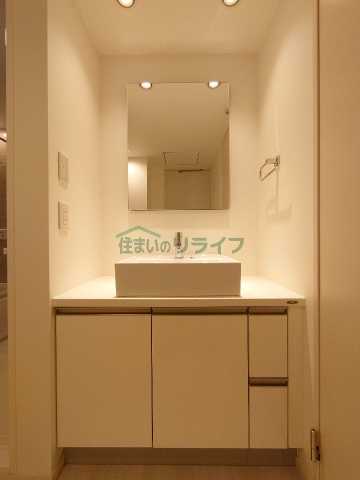 洗面設備　恵比寿ガーデンテラス弐番館