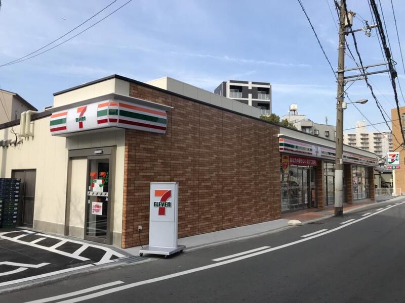 コンビニ　セブンイレブン 大阪蒲生一丁目店（コンビニ）まで76m