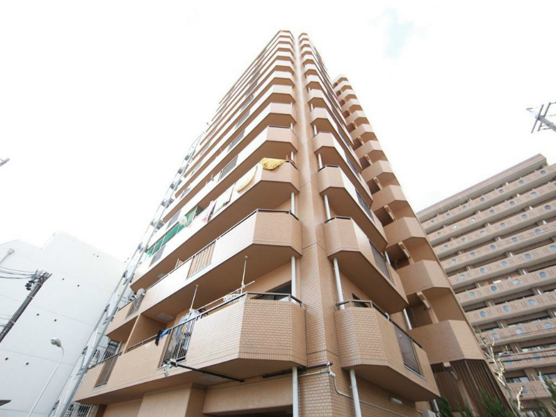 建物外観　外観　オートロック　防犯カメラ