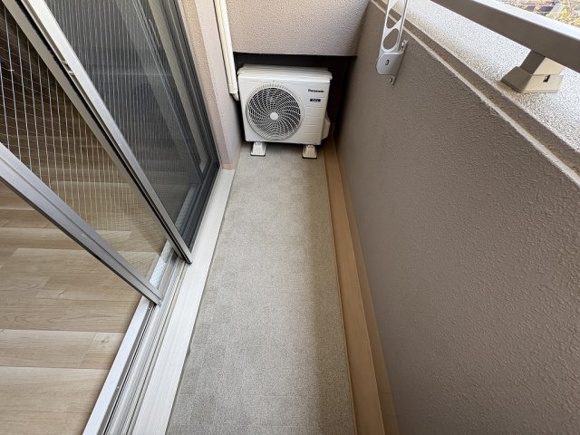 バルコニー　落ち着いた時間を過ごせるバルコニーです