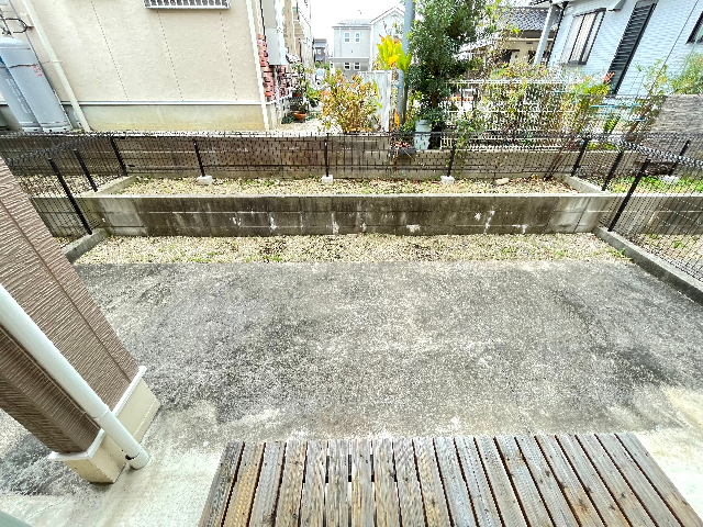 バルコニー　広々としたスペースです