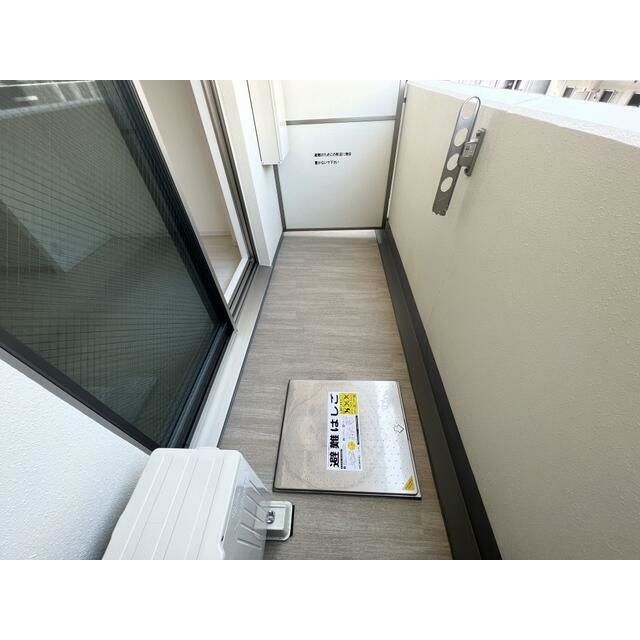 バルコニー　広々としたバルコニーです