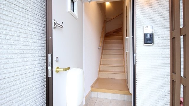 玄関　シンプルで使いやすい玄関です