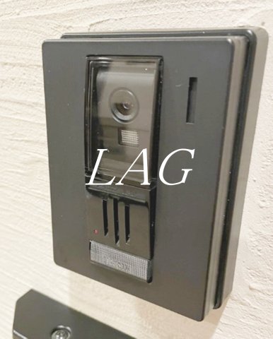 セキュリティ　モニター付きインターホンです。
