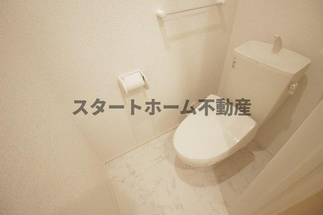 トイレ　ゆったりとした空間のトイレです