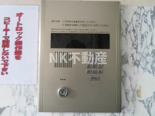 セキュリティ　オートロックです