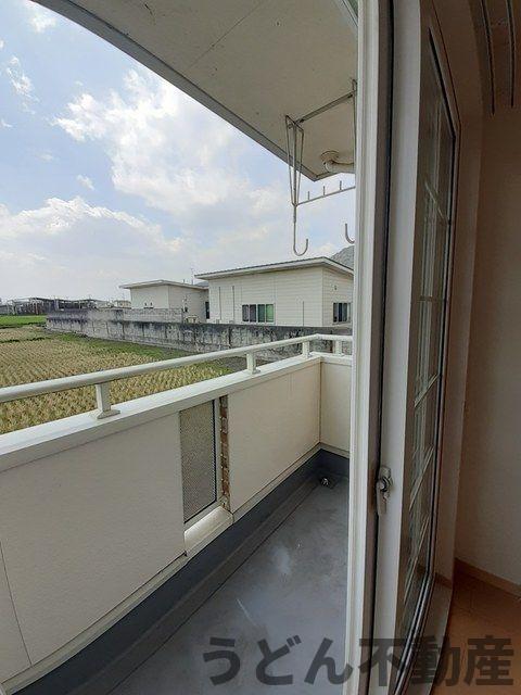 バルコニー　うどん県のお部屋探しはうどん不動産へ うどんちゃんとLINE