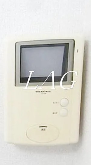セキュリティ　モニター付きインターホンです。