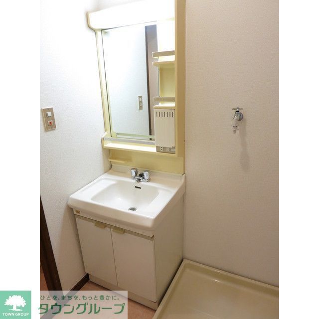 洗面設備　※同タイプ・別部屋の写真になります