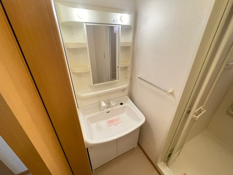 洗面設備　※101号室の写真使用中