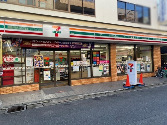 コンビニ　セブンイレブン川崎武蔵新城南店（コンビニ）まで605m