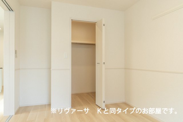 収納　たっぷりとした収納スペースです
