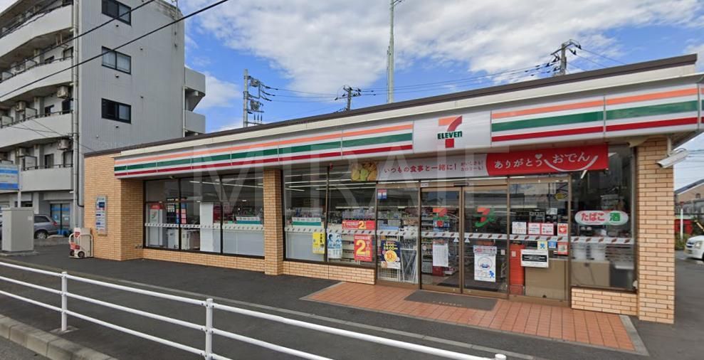 コンビニ　セブンイレブン大和下鶴間東店（コンビニ）まで490m