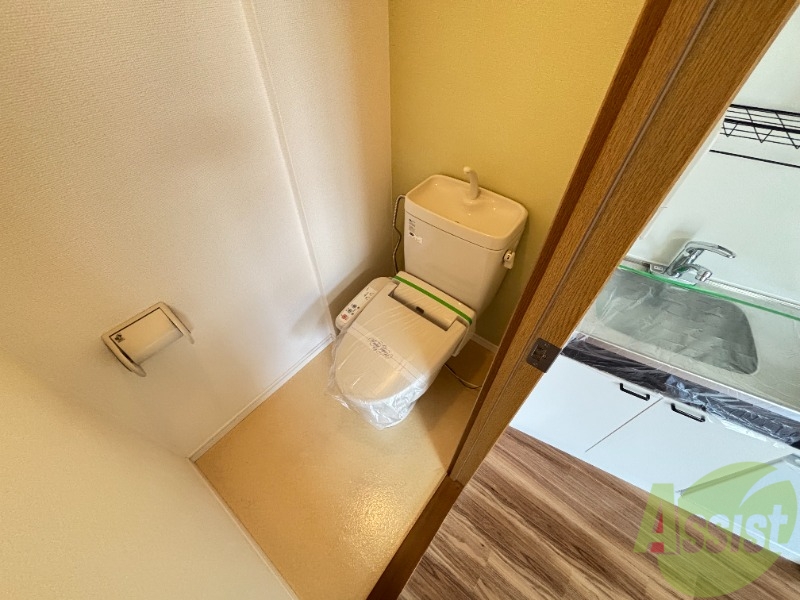 トイレ　快適に使用できる、清潔感にこだわったトイレです。