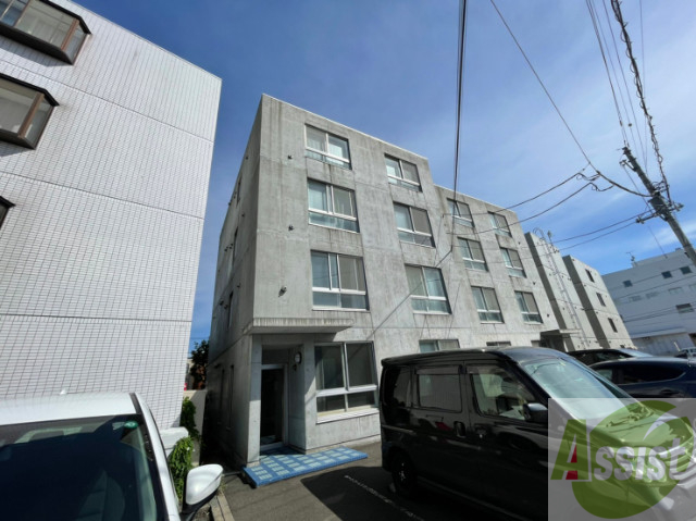 建物外観　札幌市東区北４２条東「アイアール麻生５」