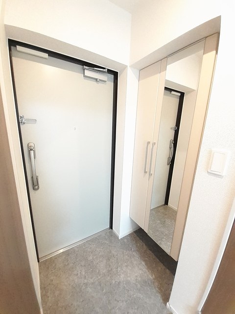 玄関　同タイプ完成予想図