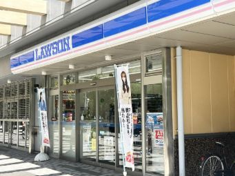 コンビニ　ローソン佃二丁目店（コンビニ）まで457m