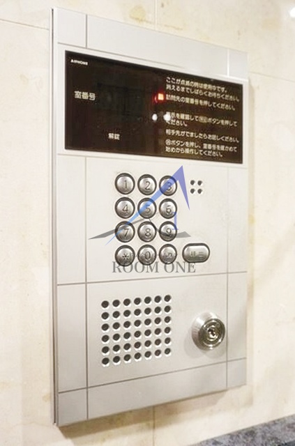 セキュリティ　オートロックです。