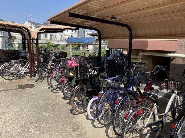 その他共有部分　自転車置き場！