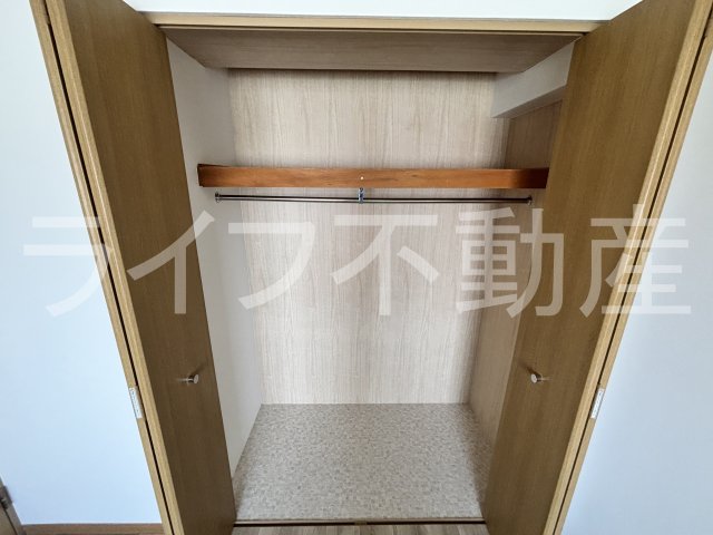 収納　大きなスペースがあり、収納には困りません
