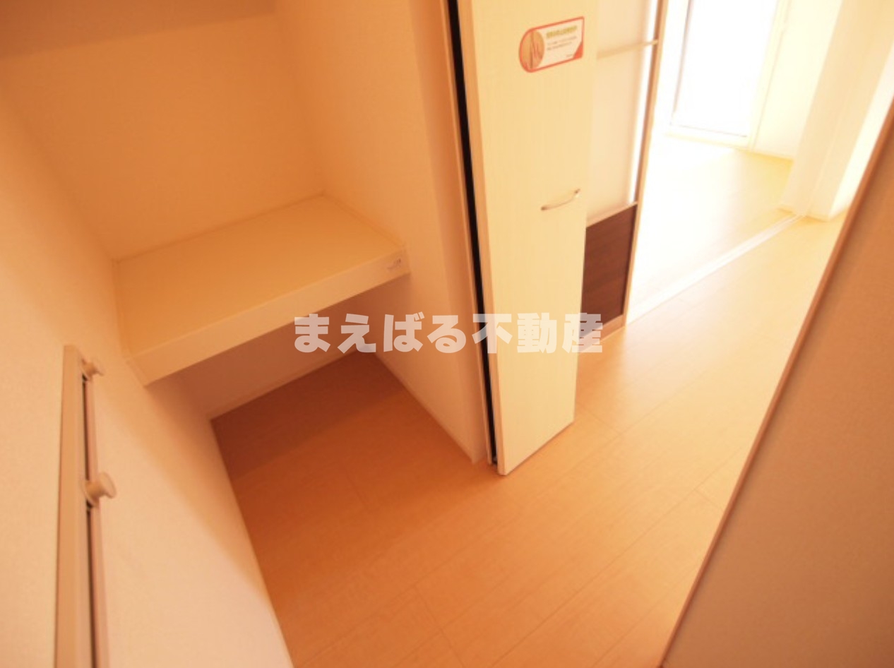 収納　ウォークインクローゼット