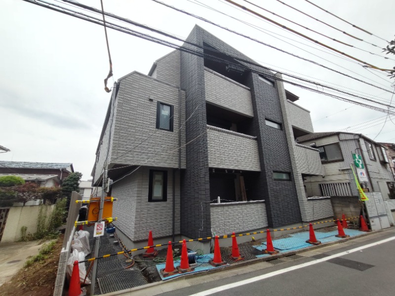 建物外観　完成が楽しみですね