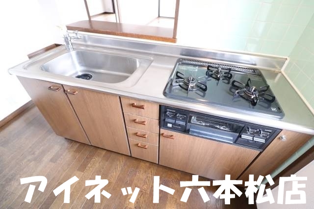 キッチン　毎日の料理が捗りますね。