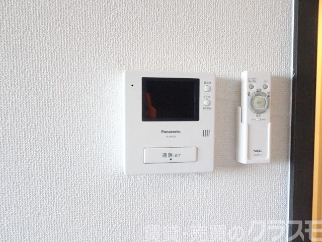 セキュリティ　訪問チェックができるモニターホン！