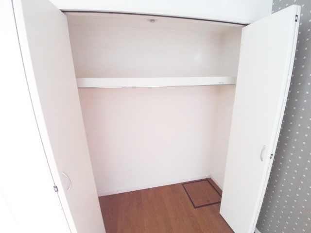 収納　クローゼットタイプの収納もあります