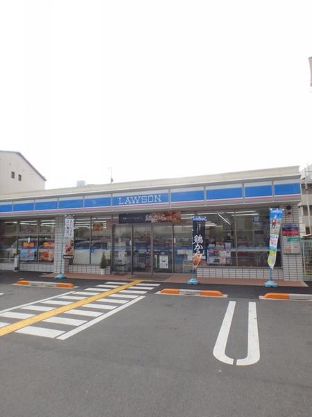 コンビニ　ローソン長居公園南店（コンビニ）まで221m