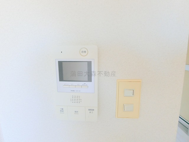その他設備　モニター付インターホン