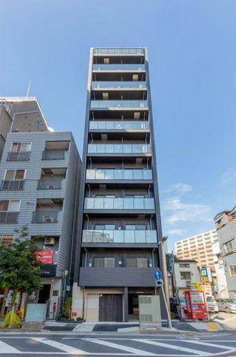 建物外観　外観タイル張りです