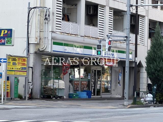 コンビニ　ファミリーマート 谷中店（コンビニ）まで216m