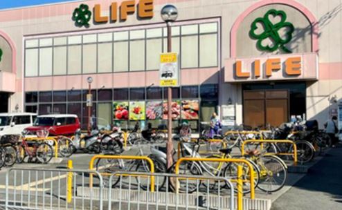 スーパー　ライフ 西京極店（スーパー）まで155m